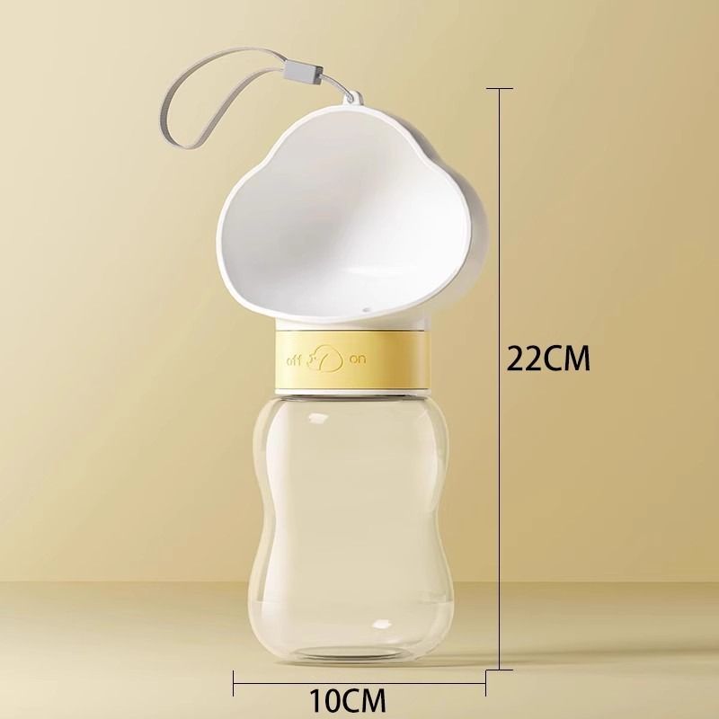 Portable Outdoor Pet Water Cup | 350ml | Leak-Proof Travel Dispenser