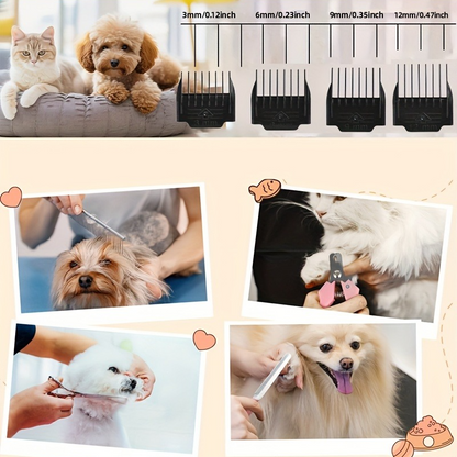 Quiet Rechargeable Pet Grooming Clipper Set | Dogs & Cats