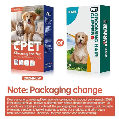 Quiet Rechargeable Pet Grooming Clipper Set | Dogs & Cats