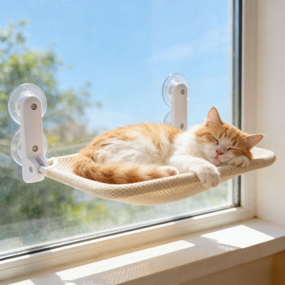 Foldable Window Mount Cat Hammock | All Season