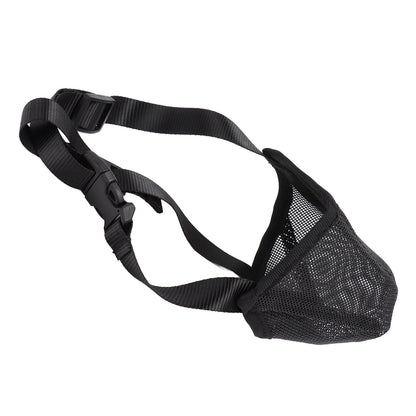 Dog Muzzle Soft Mesh Poisoned Bait Protection Pet Mouth Cover | 5.1x6.3in