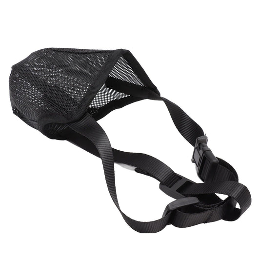 Dog Muzzle Soft Mesh Poisoned Bait Protection Pet Mouth Cover