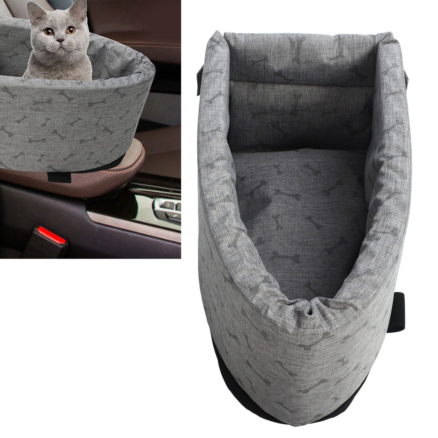 Pet Console Car Seat | Detachable | Quick Install