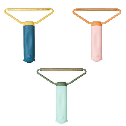 3 Pcs Double Headed Hair Removal Brush Hair Remover Manual Sofa Pet