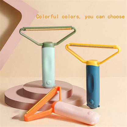 3 Pcs Double Headed Hair Removal Brush Hair Remover Manual Sofa Pet