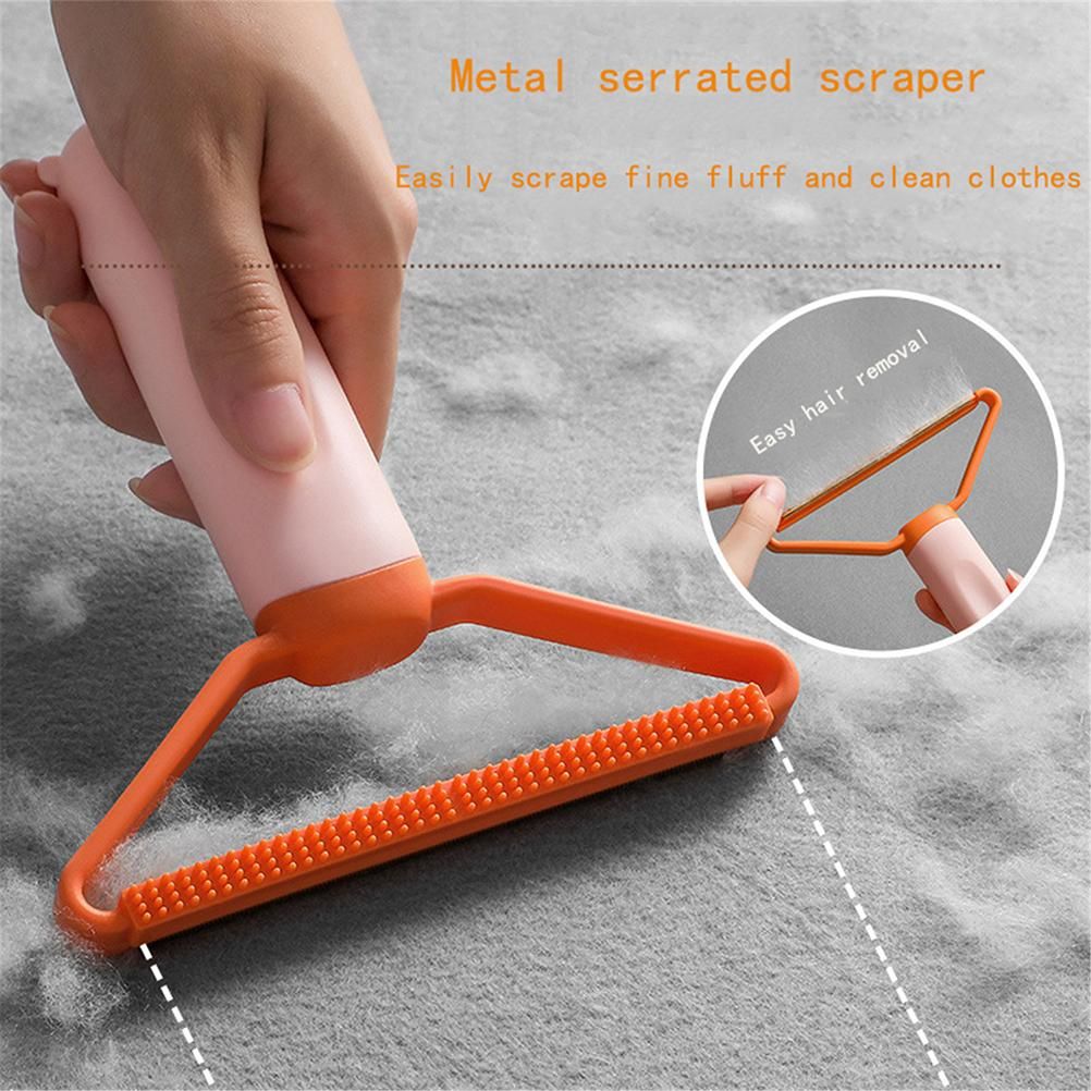3 Pcs Double Headed Hair Removal Brush Hair Remover Manual Sofa Pet