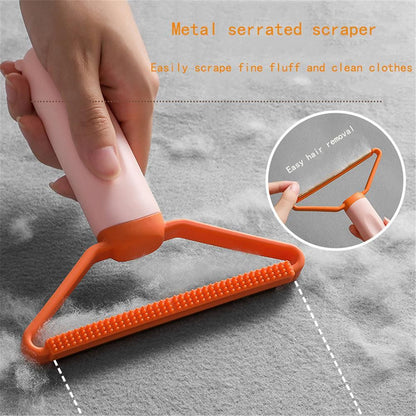 3 Pcs Double Headed Hair Removal Brush Hair Remover Manual Sofa Pet