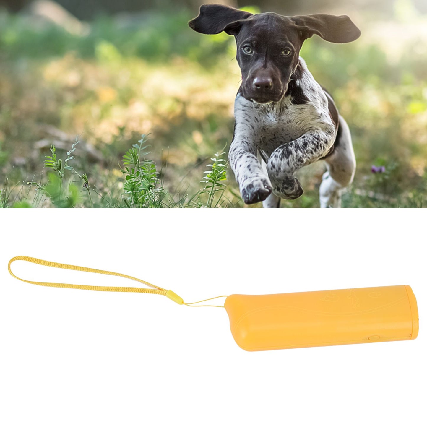 Ultrasonic Dog Trainer Device Portable Effective Dog Repeller