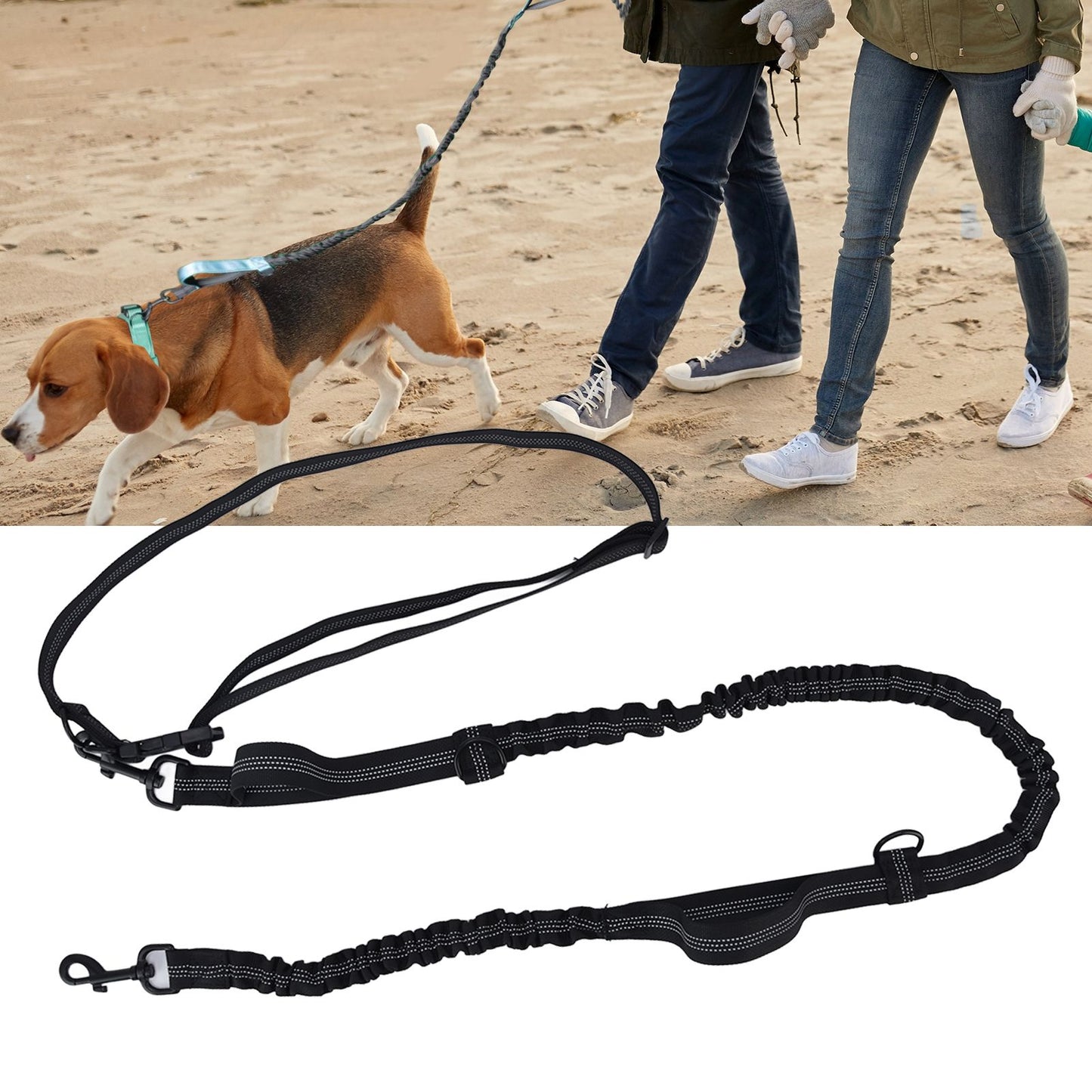 Reflective Retractable Pet Leash | Adjustable Dog Traction Rope