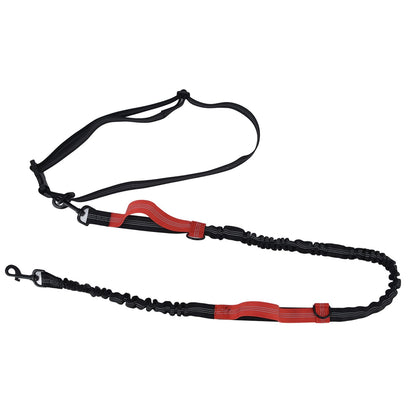 Reflective Retractable Pet Leash | Adjustable Dog Traction Rope | Red
