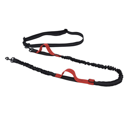 Reflective Retractable Pet Leash | Adjustable Dog Traction Rope | Red