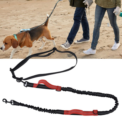 Reflective Retractable Pet Leash | Adjustable Dog Traction Rope | Red