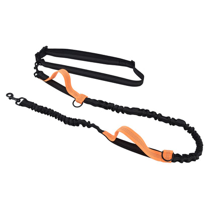 Pet Leash Reflective Retractable Portable Adjustable Dog Traction Rope