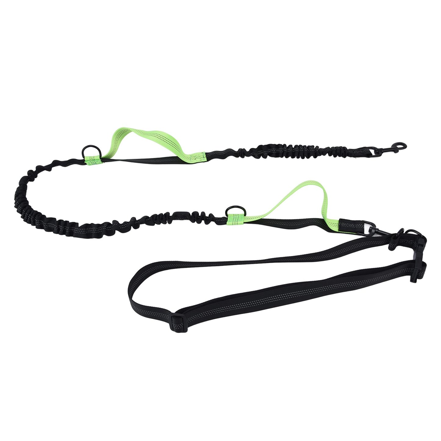 Reflective Retractable Pet Leash | Green