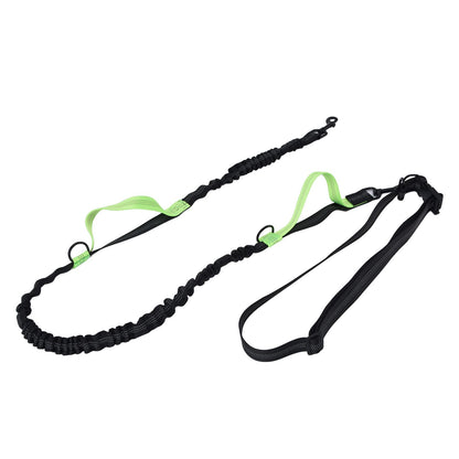 Reflective Retractable Pet Leash | Green