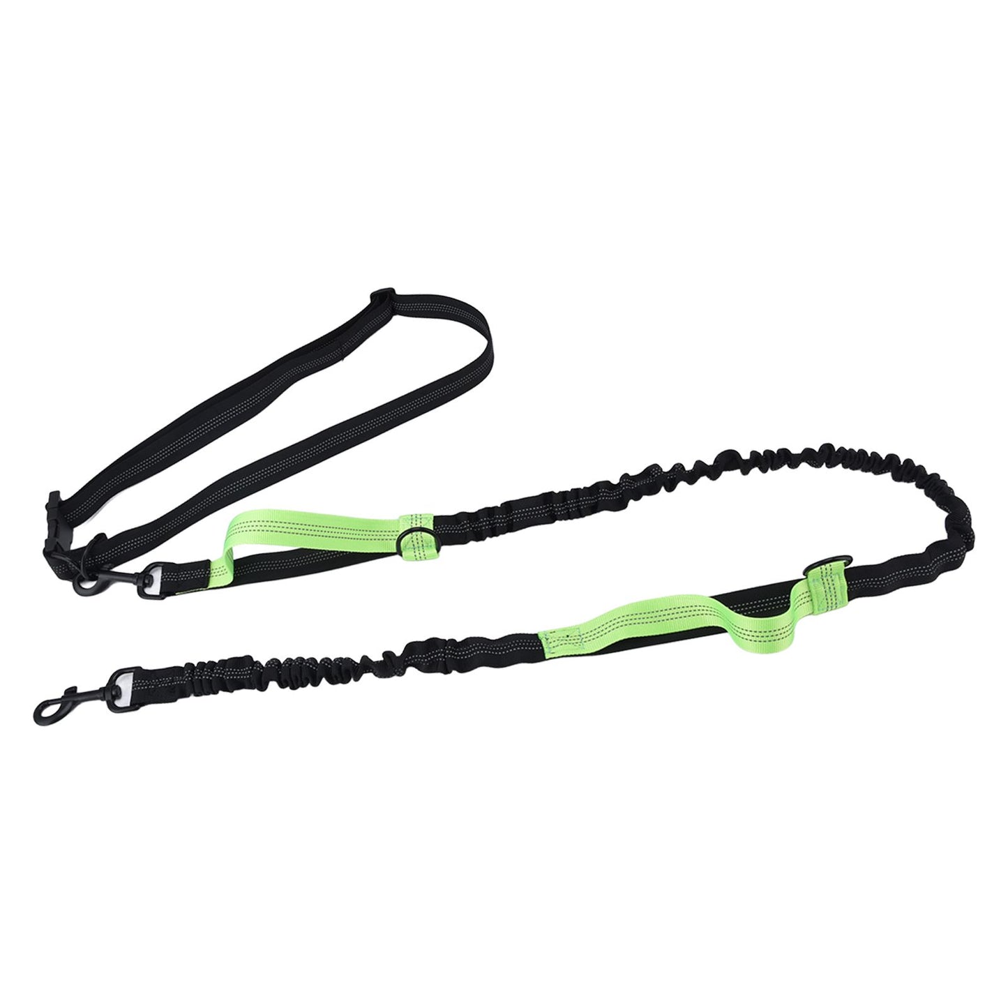 Reflective Retractable Pet Leash | Green