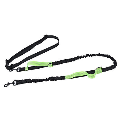 Reflective Retractable Pet Leash | Green