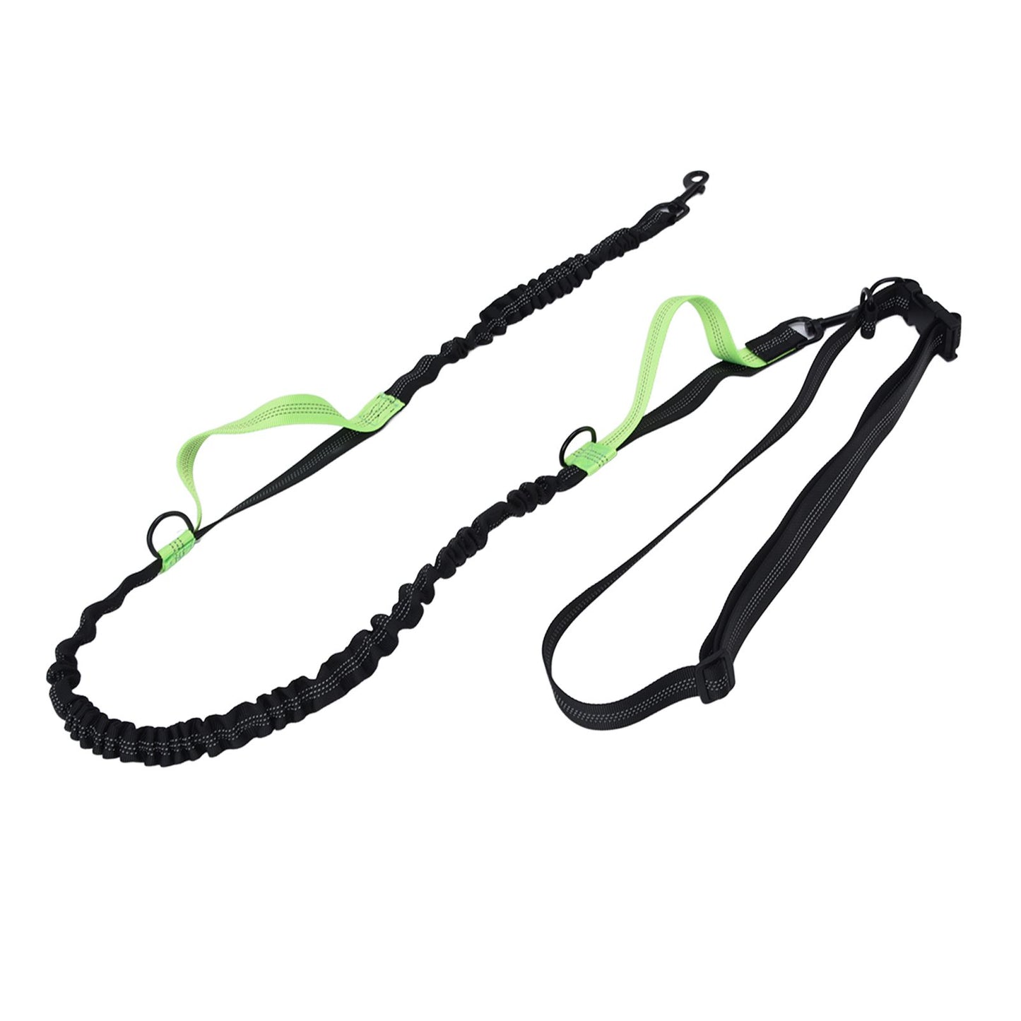 Reflective Retractable Pet Leash | Green