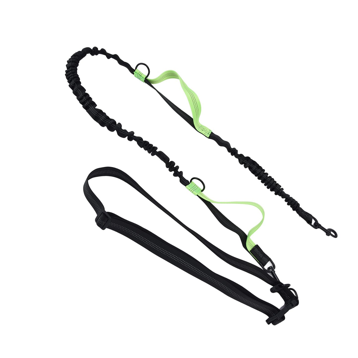 Reflective Retractable Pet Leash | Green