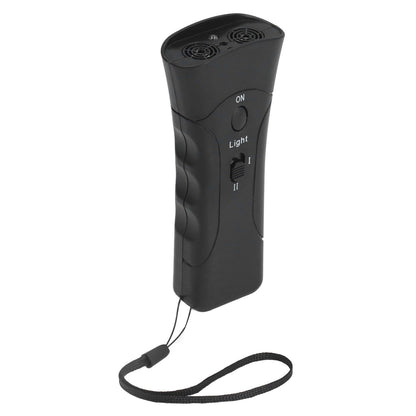 Ultrasonic Dog Chaser LED Ultrasonic Ergonomic Handle Dog Training