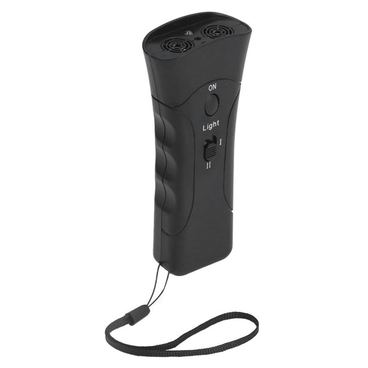 Ultrasonic Dog Chaser LED Ultrasonic Ergonomic Handle Dog Training