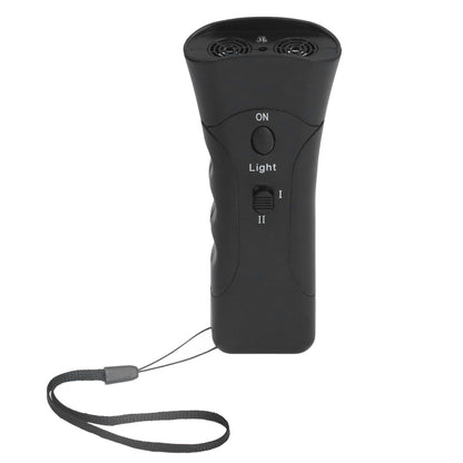 Ultrasonic Dog Chaser LED Ultrasonic Ergonomic Handle Dog Training