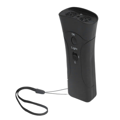 Ultrasonic Dog Chaser LED Ultrasonic Ergonomic Handle Dog Training