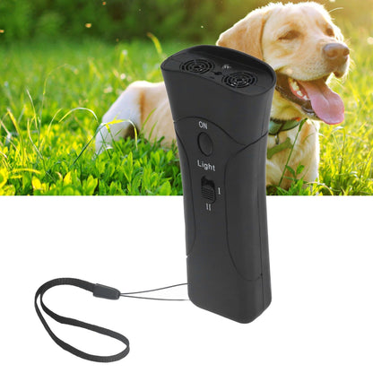 Ultrasonic Dog Chaser LED Ultrasonic Ergonomic Handle Dog Training