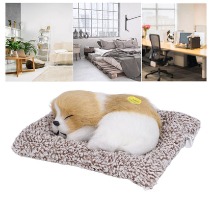 Realistic Sleeping Dog Adorable Sleeping Puppy Children Toys