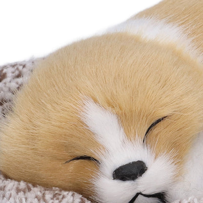 Realistic Sleeping Dog Adorable Sleeping Puppy Children Toys