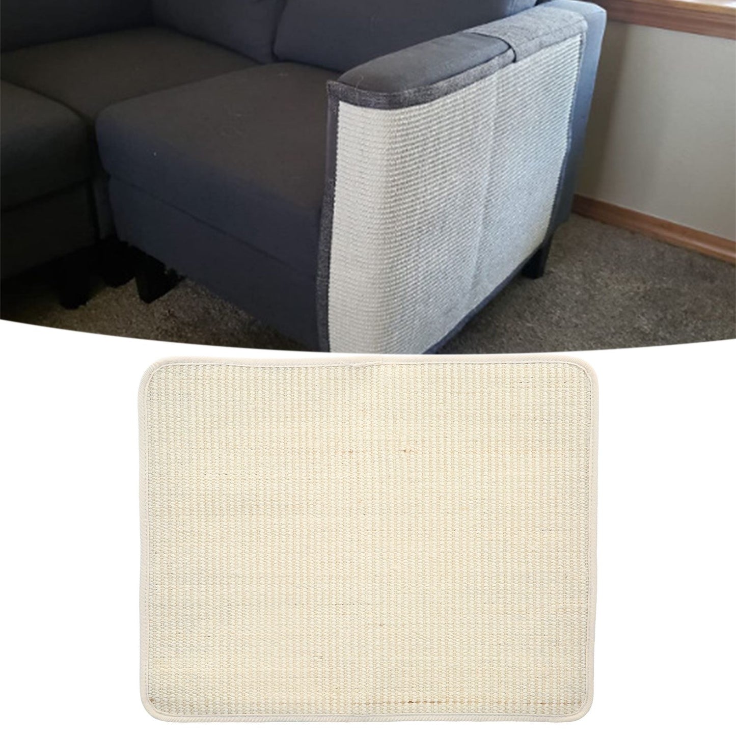 Cat Scratching Pad | Natural Sisal