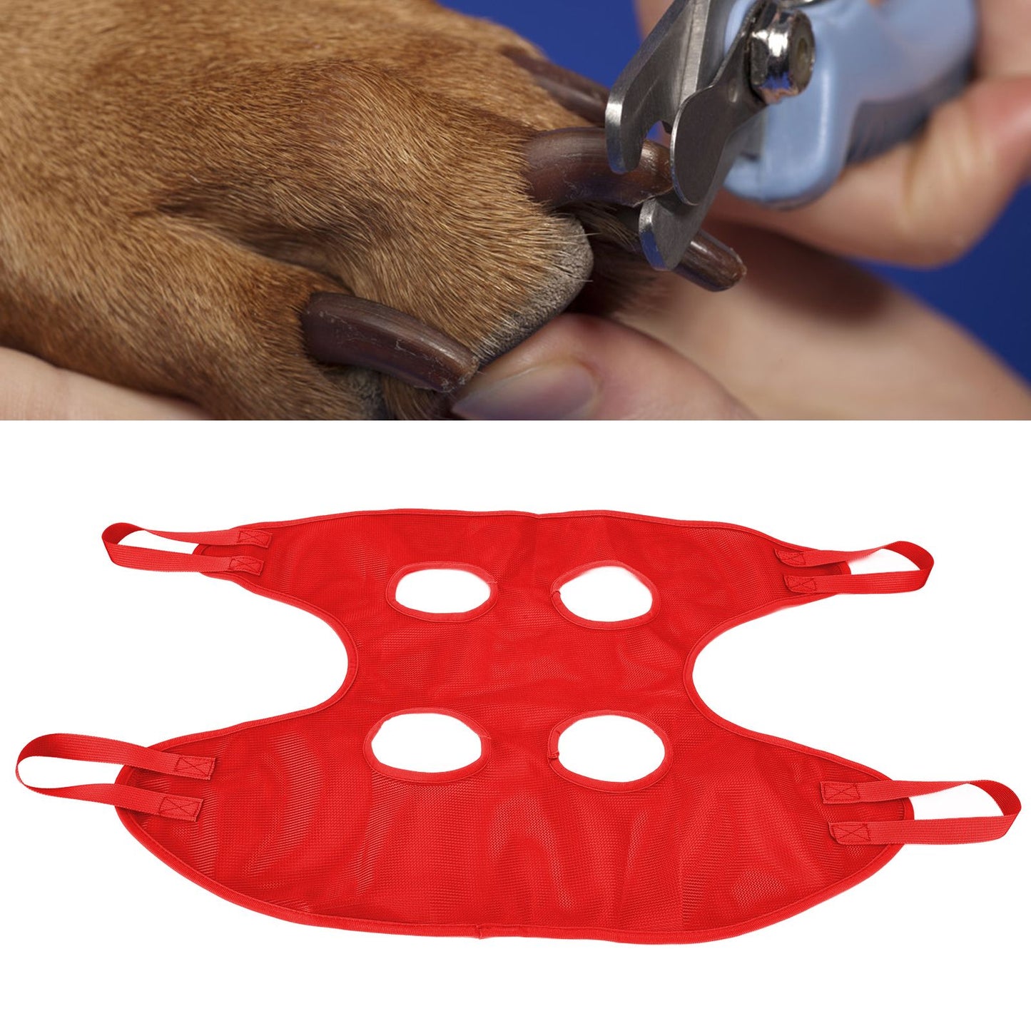 Dog Grooming Sling Multifunctional Pet Grooming Hammock Helper | NailRed