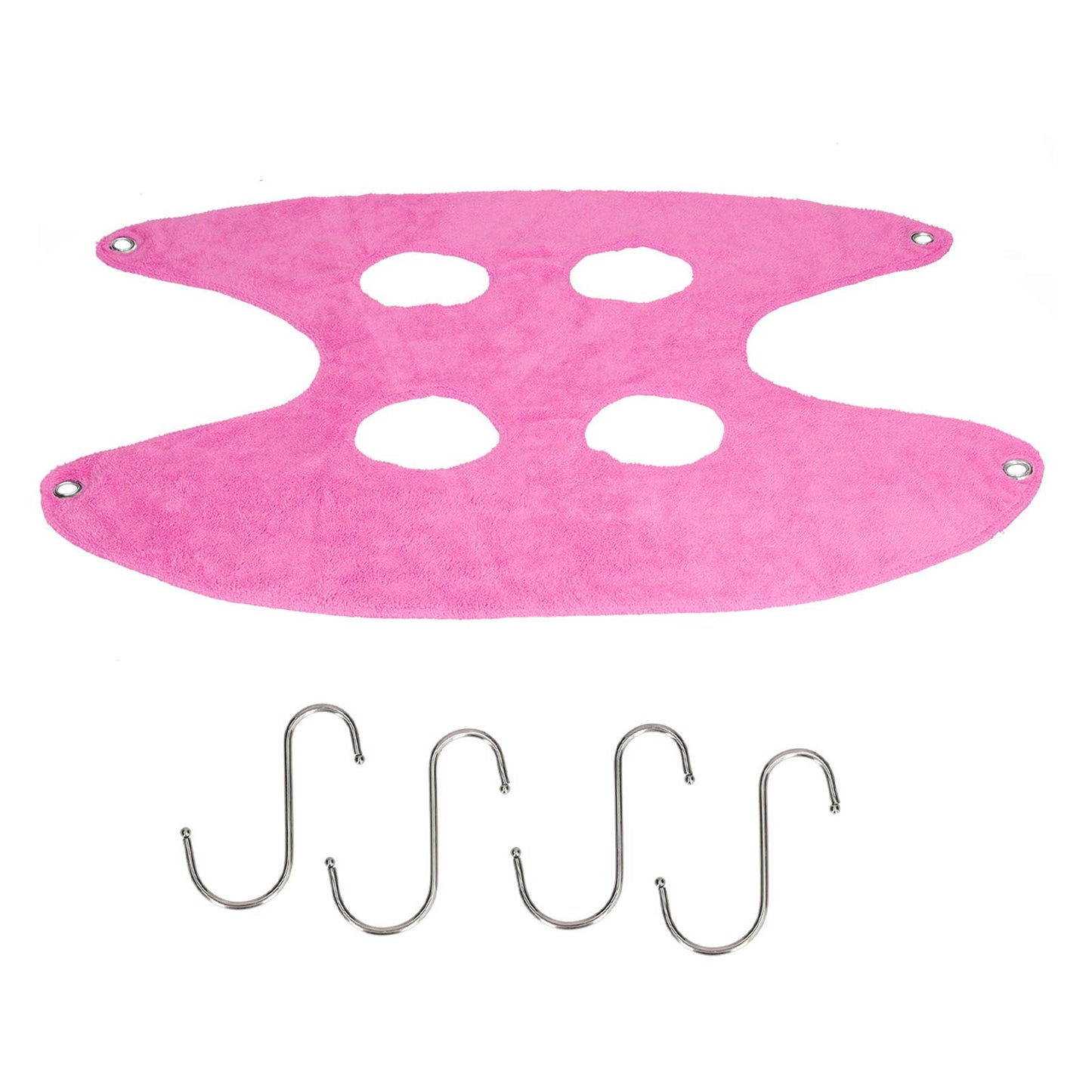 Pet Grooming Sling Dog Grooming Sling Hammock Helper for Bathing | Red (2)