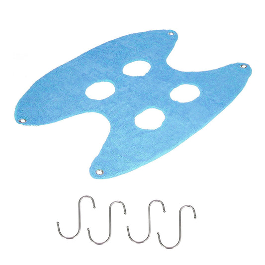 Pet Grooming Sling Dog Grooming Sling Hammock Helper for Bathing | Blue