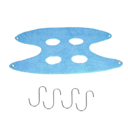 Pet Grooming Sling Dog Grooming Sling Hammock Helper for Bathing | Blue (3)