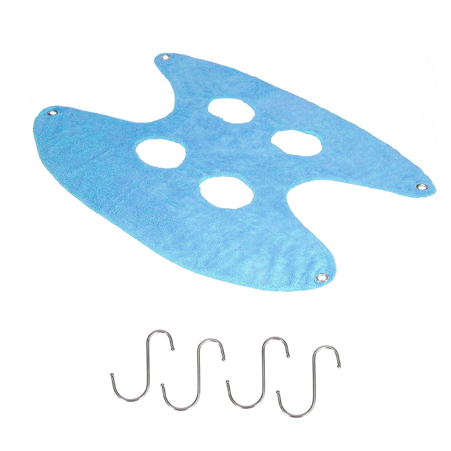 Pet Grooming Sling Dog Grooming Sling Hammock Helper for Bathing | Blue (2)