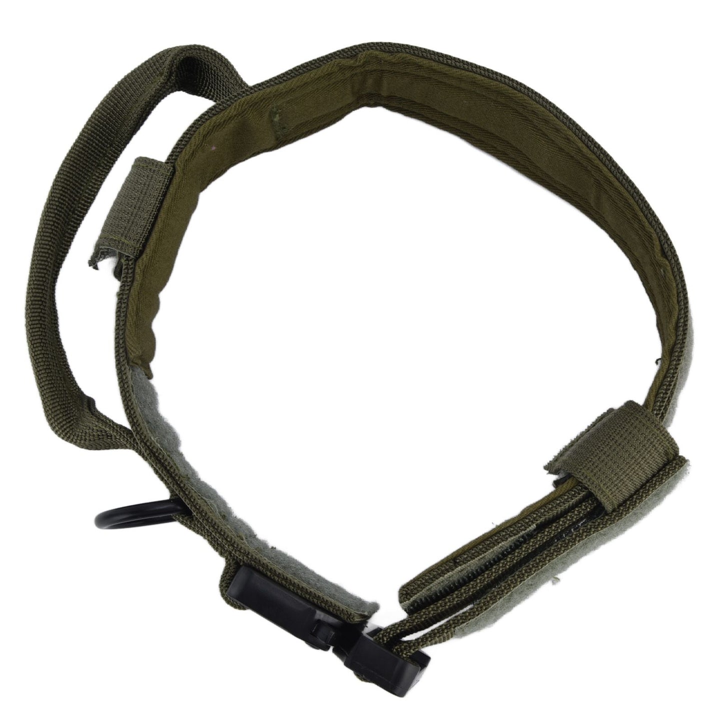 Traction Dog Collar with Buckle Nylon Iron Training Hunting Collar Pet