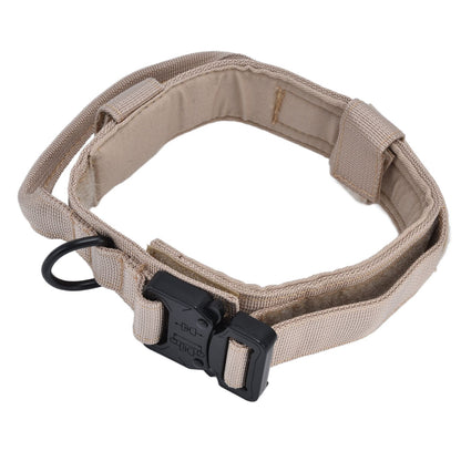 Traction Dog Collar with Buckle Nylon Iron Training Hunting Collar Pet | XL