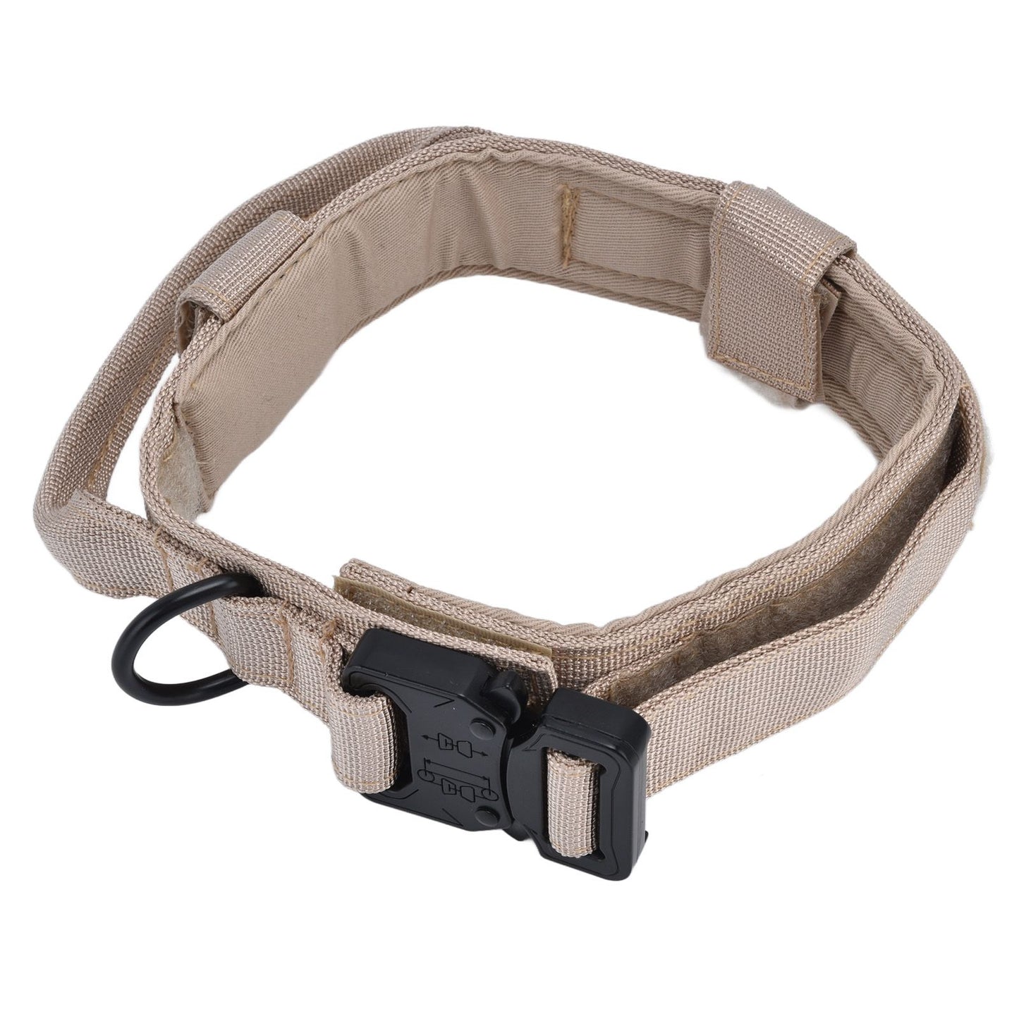 Traction Dog Collar with Buckle Nylon Iron Training Hunting Collar Pet | XL