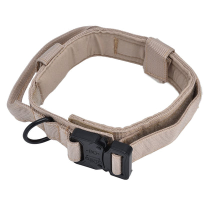 Traction Dog Collar with Buckle Nylon Iron Training Hunting Collar Pet | XL