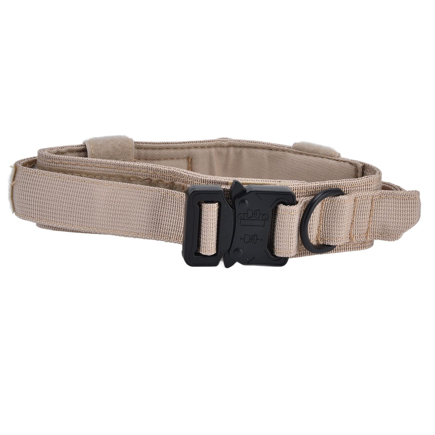 Traction Dog Collar with Buckle Nylon Iron Training Hunting Collar Pet | XL