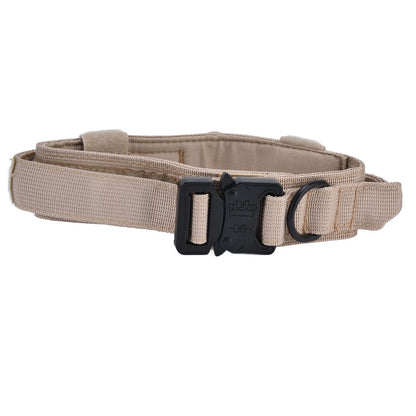 Traction Dog Collar with Buckle Nylon Iron Training Hunting Collar Pet | XL