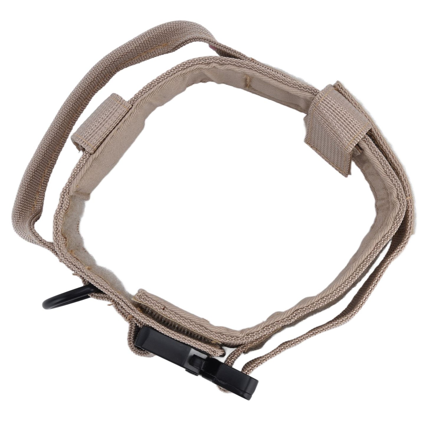 Traction Dog Collar with Buckle Nylon Iron Training Hunting Collar Pet | XL