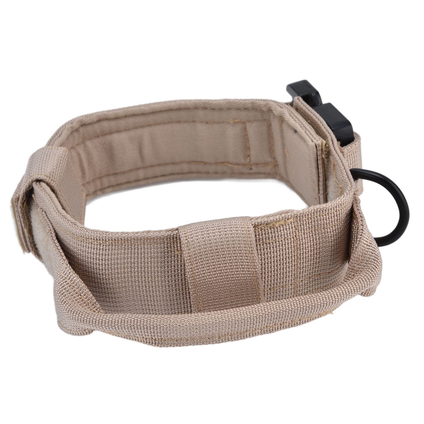 Traction Dog Collar with Buckle Nylon Iron Training Hunting Collar Pet | XL