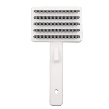 Dog Deshedding Brush Durable ABS Portable Comfortable Handle Body