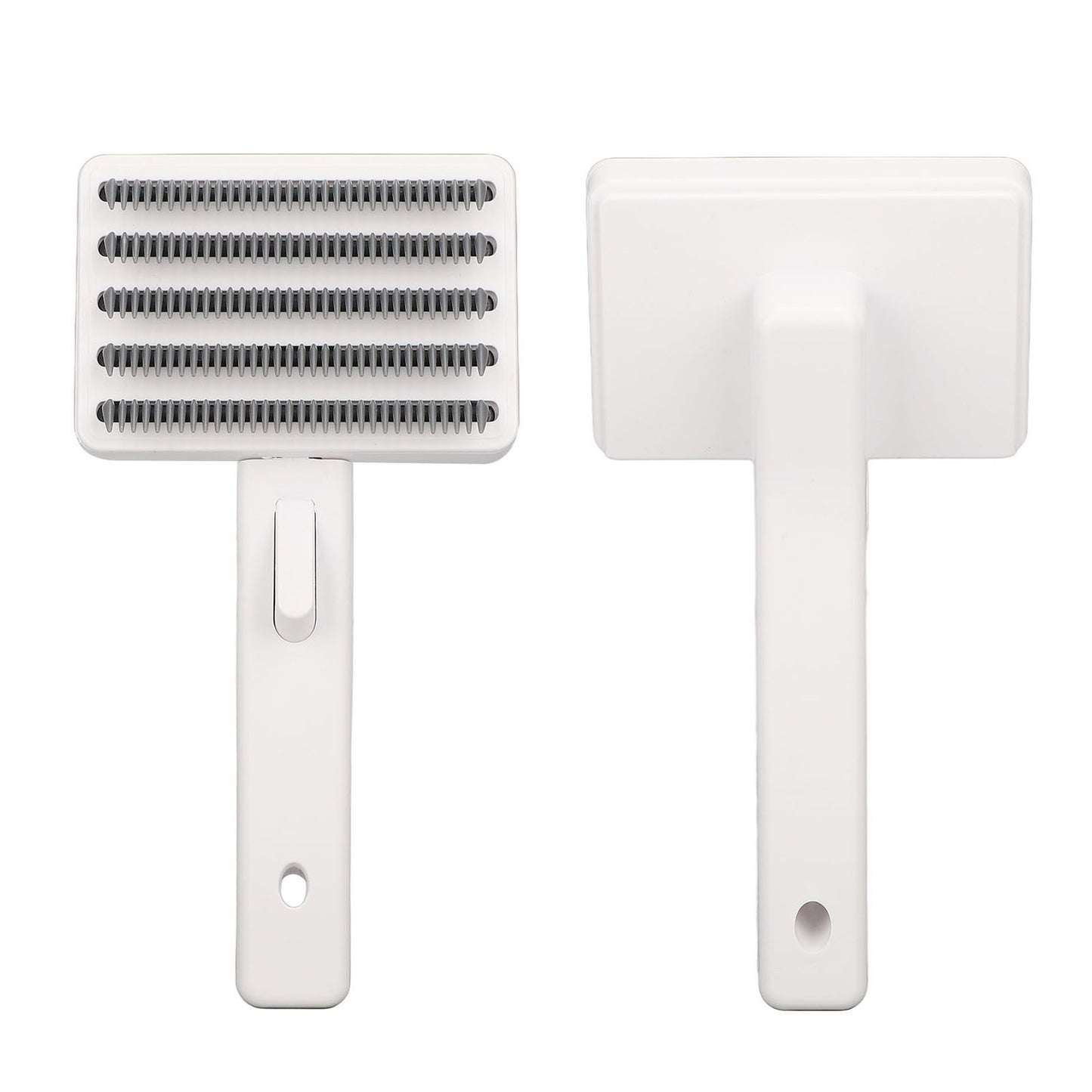 Dog Deshedding Brush Durable ABS Portable Comfortable Handle Body