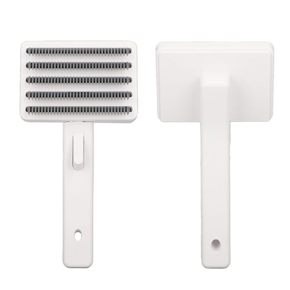 Dog Deshedding Brush Durable ABS Portable Comfortable Handle Body