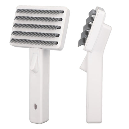 Dog Deshedding Brush Durable ABS Portable Comfortable Handle Body