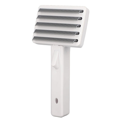 Dog Deshedding Brush Durable ABS Portable Comfortable Handle Body