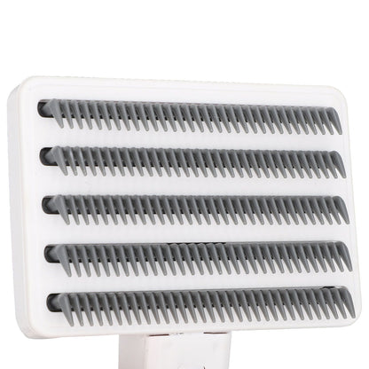 Dog Deshedding Brush Durable ABS Portable Comfortable Handle Body